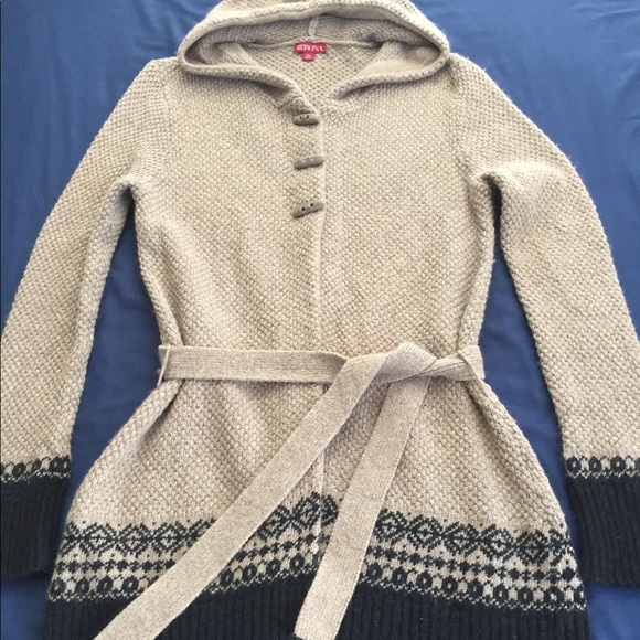 merona hooded cardigan